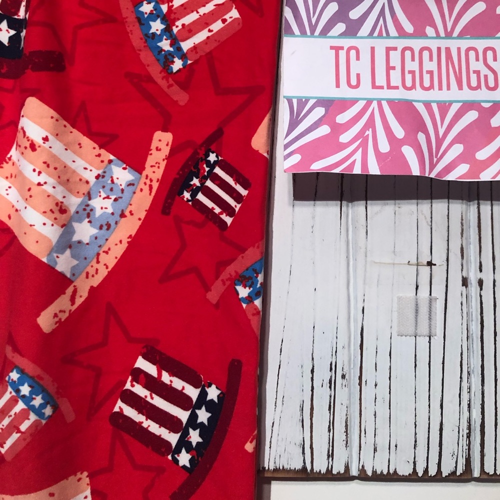 NWT-  LuLaRoe Americana leggings- TC